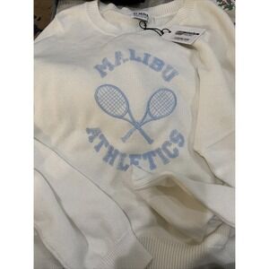 27 Miles Sadie  Sweater Ladies Large Cornflower NEW NWT retail $209